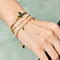 18K gold plated Stainless steel  Butterfly bracelet