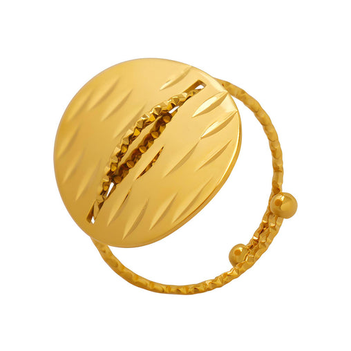 18K gold plated Stainless steel finger ring