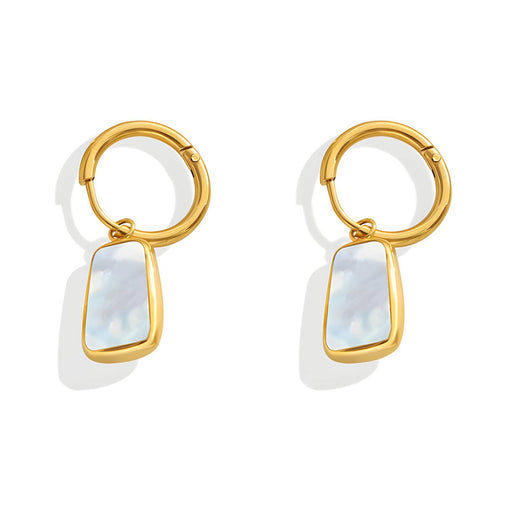 18K gold plated Stainless steel earrings