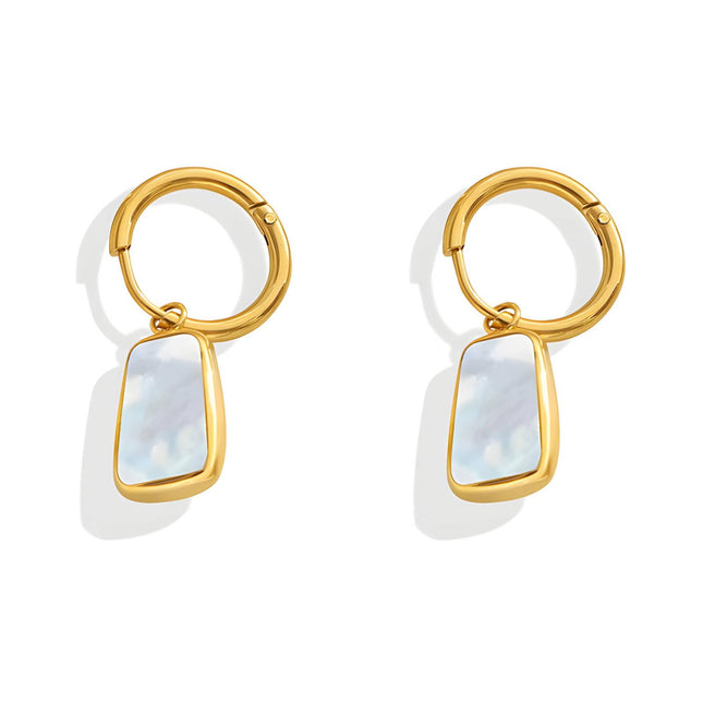 18K gold plated Stainless steel earrings