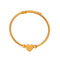 18K gold plated Stainless steel  Heart bracelet