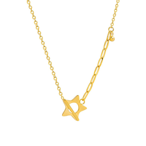 18K gold plated Stainless steel  Star necklace