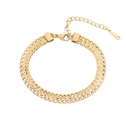 18K gold plated Stainless steel bracelet