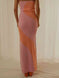 Spaghetti Strap Maxi Sweater Dress
